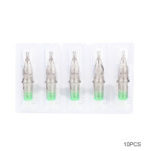 Agulhas para máquina de tatuagem com tensão perfeita, alta elasticidade, gel de silicone, cartuchos descartáveis, mais fáceis de limpar, corpos
