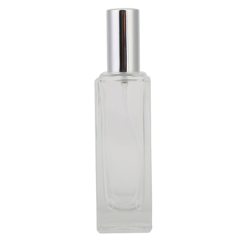 Silver Spray Perfume Atomizer, Fine Mist Glass Bottle For Fragrance Enthusiasts For Halloween Parties For Nightclubs For Daily Use