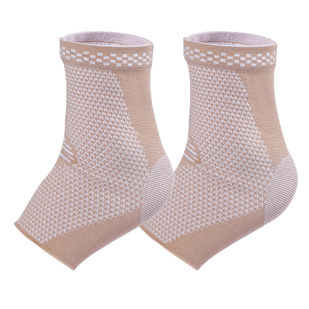 Ankle Support, Lightweight Fabric Ankle Brace Socks for Advanced Injury Prevention, Breathable & Lightweight Copper-Infused Fabric for Range Of