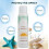 Φυσικά Συστατικά Αντηλιακό Λάδι SPF50 Ελαφρύ Ενυδατικό Σπρέι Λάμψης Ευρύ Φάσματος 7