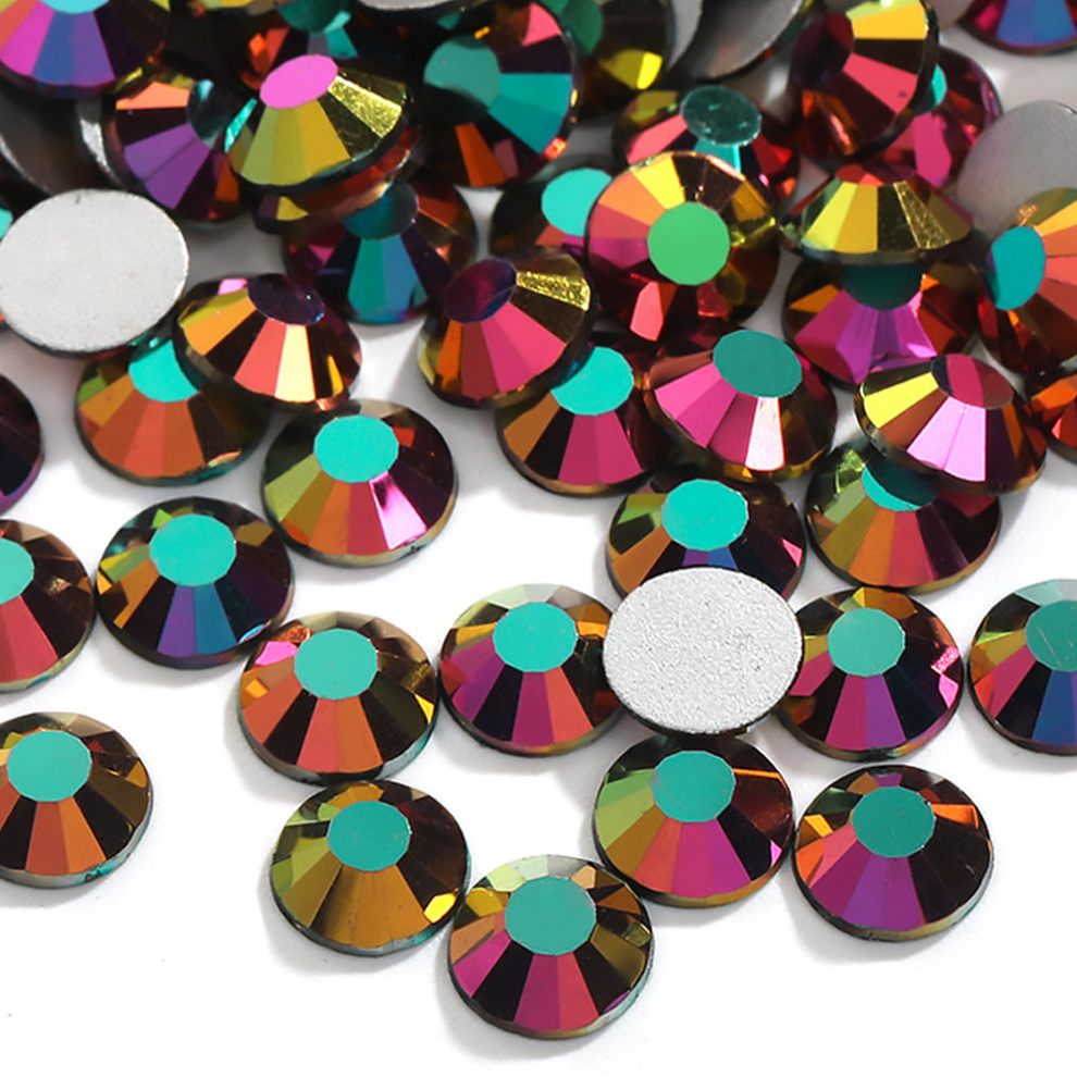 Crafting Essentials, Non-hotfix Rhinestones, Flatback Glass Crystal Gems For Personalized Creations, High-quality K9 Glass Brings Brilliance To Your
