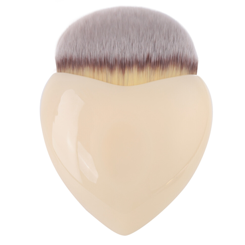 Makeup Application Kit, Dome Shaped Foundation Brush With Fluffy Synthetic Applicator, Ergonomically Designed For Skincare And Sunscreen Application