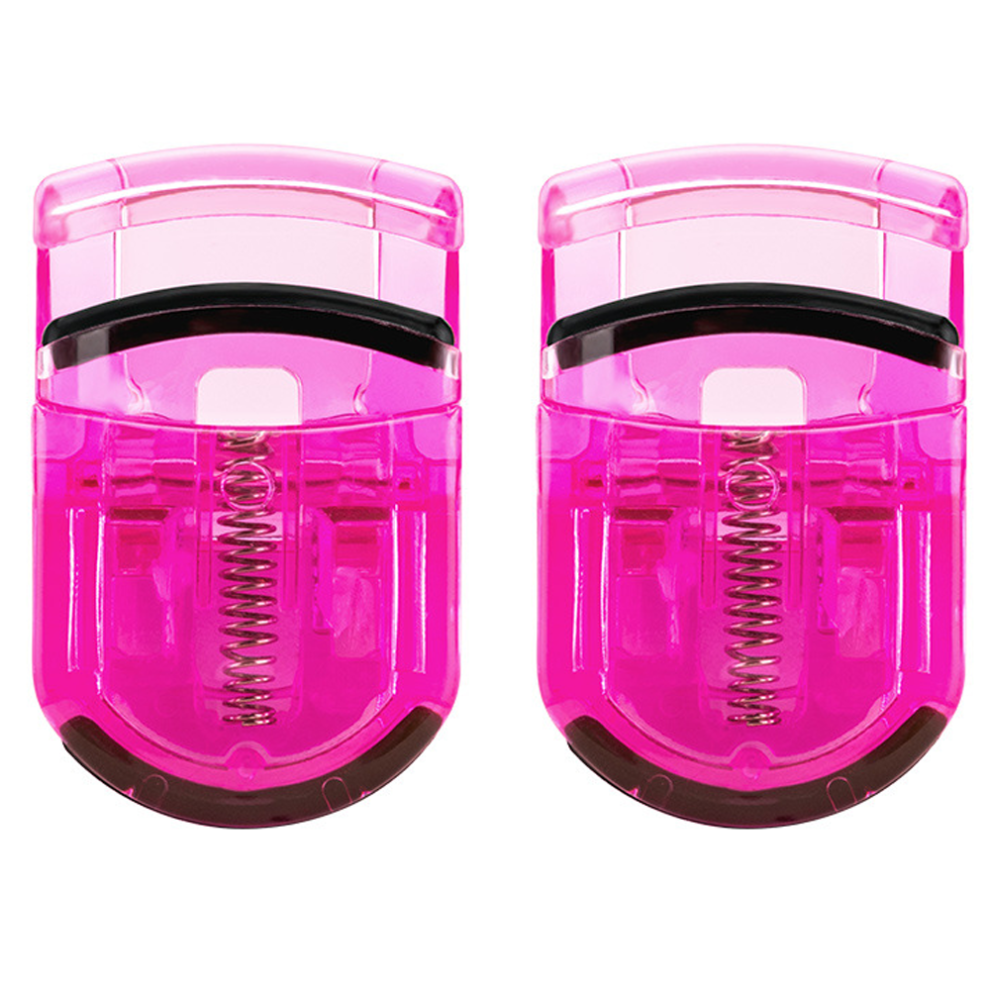 Eyelash Curler Set For Women, Compact Size Ergonomic Design With Durable Reusable Replacement Silicone Pad For Halloween Parties For Nightclubs