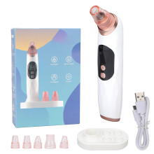 Facial Pore Cleaner, Blackhead Remover Vacuum with LED Display, Lifting Massage, HD Camera for Clear Skin Analysis, Super Powerful Suction for Deep