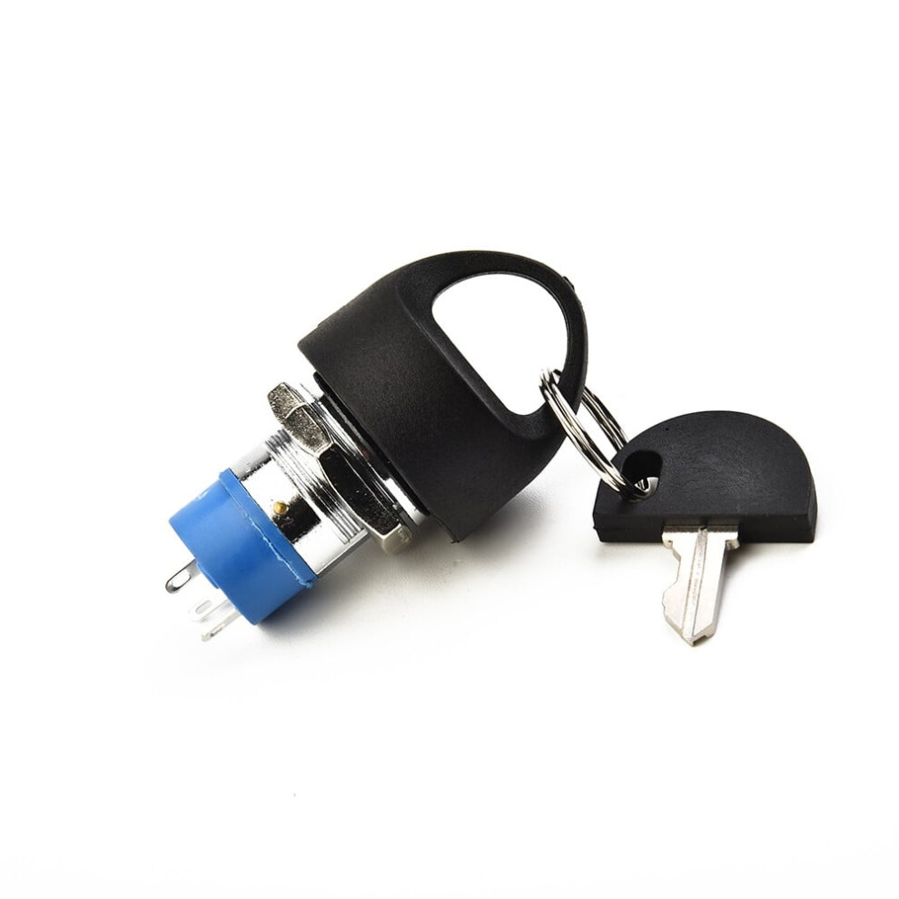 Ignition Switch With Key, Replacement Mobility Scooter On Off Switch With Easy Pull Key For Pride Victory Go Go Models, Durable Zinc Alloy Ignition 9448196825723