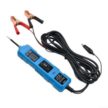 Automotive Circuit Tester with Short Circuit Protection and 4m Cable for Vehicle Continuity Testing Blue EM286