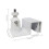 Premium Gutter Mount Bracket Kit with Adjustable Panels for Mini Dish 2