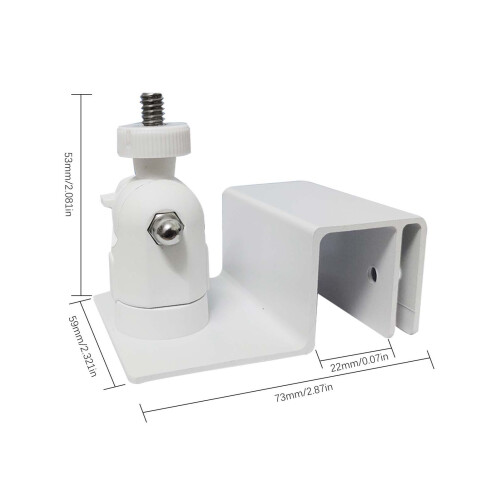 Premium Gutter Mount Bracket Kit with Adjustable Panels for Mini Dish 1