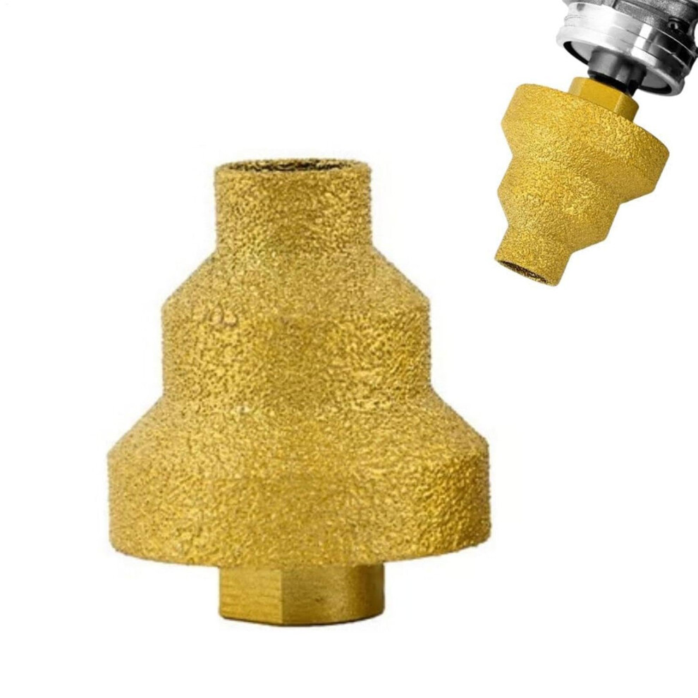 Metal Cone Reamer M14 Gold Multilayered Bevel Chamfer Drilling Bit For Woodworking Concrete Marble Stone Tiles 9094768690635
