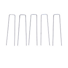 50PCS Garden Landscape Ground Staples U Shaped Turf Pins for Fences & Cover
