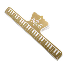 (Gold) Music Book Clip And Book Page Music Note Clip Sheet Music Holders