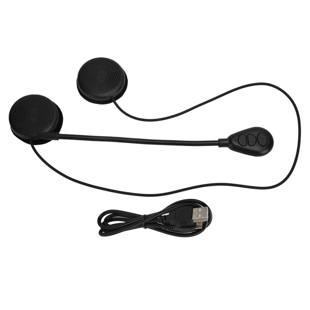 Perfect Sound Quality Motorcycle Bluetooth Headset, Windproof Noise Cancelling Technology For Clear Communication 9138057383805