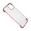 Custodia in PC per iPhone 12 con bordo a metà - Trasparente 0,7 oz 9