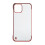 Custodia in PC per iPhone 12 con bordo a metà - Trasparente 0,7 oz 2