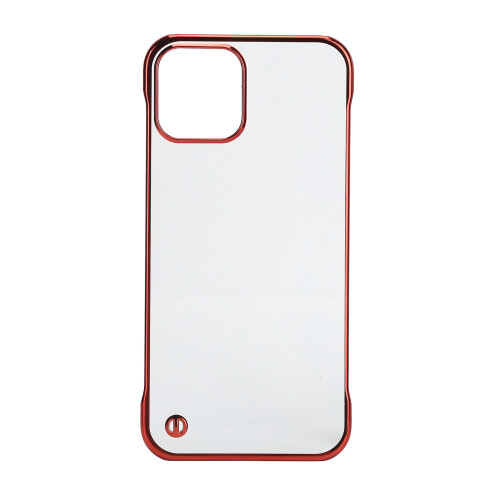 Custodia in PC per iPhone 12 con bordo a metà - Trasparente 0,7 oz 1