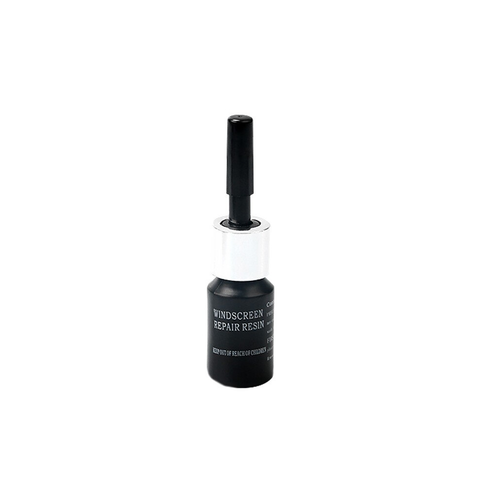 (Black) Automotive Glass Repair Fluid Car Window Glass Crack Chip Repair Tool 3Ml Black 602720444630