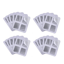 (D) Protable Door Window Screen Repair-Tape, Fiberglass Mesh Covered Repair-Roll Kit, Strong Adhesive Window Screen Patch,Instant Paste 30/50/100PCS