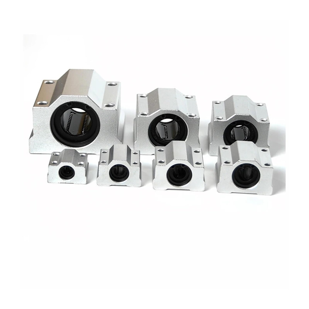 Linear Motion Bearing Block Scs35uu With Aluminum Rail Shaft Support For Smooth Linear Slide 9094768696675