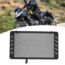 DL650 VSTROM Pare-radiateur 650 cm3 370x200mm Argent