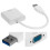 1080P USB3.0 to VGA Adapter Cable 5Gbps External Video Card White 9