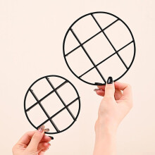 20Pcs Flower Pot Drainage Mesh Pads 12cm Reusable Screen for Root Rot Protection and Drainage