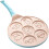 7Hole Breakfast Pan MultiFunction Frying Pan Model 01 NonStick Pancake Mold Blue 2