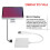 1080P USB3.0 to VGA Adapter Cable 5Gbps External Video Card White 6