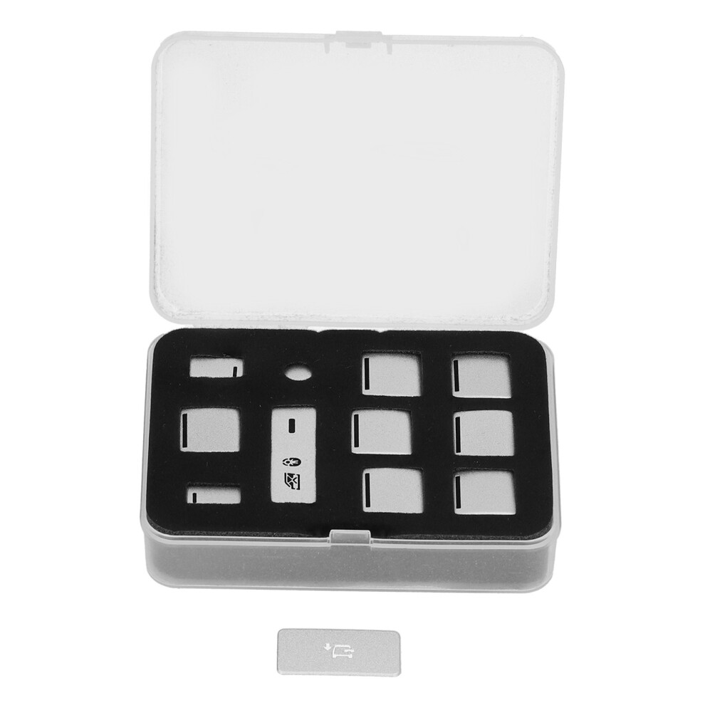 12Pcs Aluminium Alloy Window Lift Button Sticker For Range Rover 2013Â2017 8731378165245