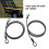 Stainless Steel BBQ Grill Tool Set 5 pcs Rust-Resistant Ergonomic Handles 4