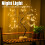 72LED Artificial Leaf Bonsai Night Light, 30x50cm Warm White 6