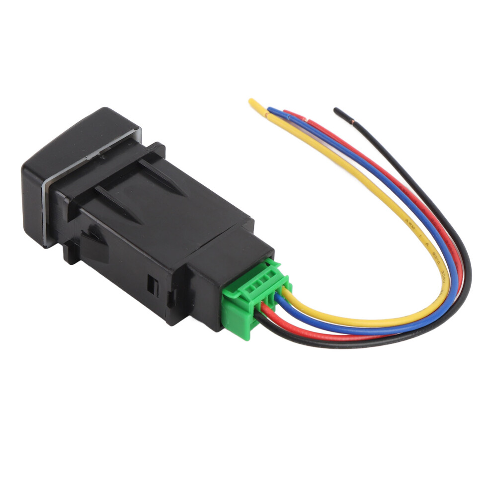 4 Pole 12V Fog Switch W/ Led Indicator For Isuzu Mu-X Upgrade Light 9381378167238