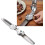 Stainless Steel Nut Cracker With NonSlip Handle, Comfortable Grip, For Nuts, Walnuts, Chestnuts, And Solid Foods 4