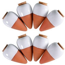 Plant Watering Ball Terracotta Watering Spike 16 Ounce Capacity Self Watering Spike 8 Pack Slow Release