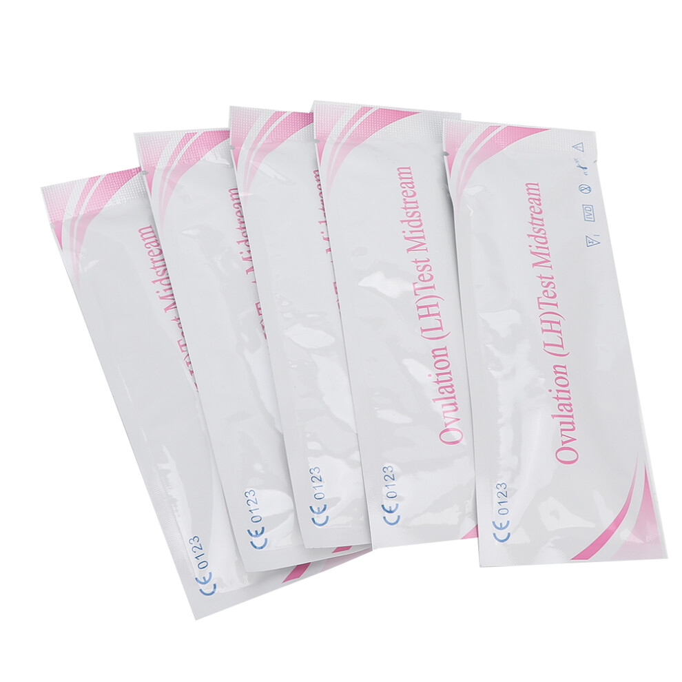 Fertility Test Strips Detecting LH Surge, Accurate Fertility Test Strips for Identifying Ovulation Progression, Easy to Read LH Tests for Trying to
