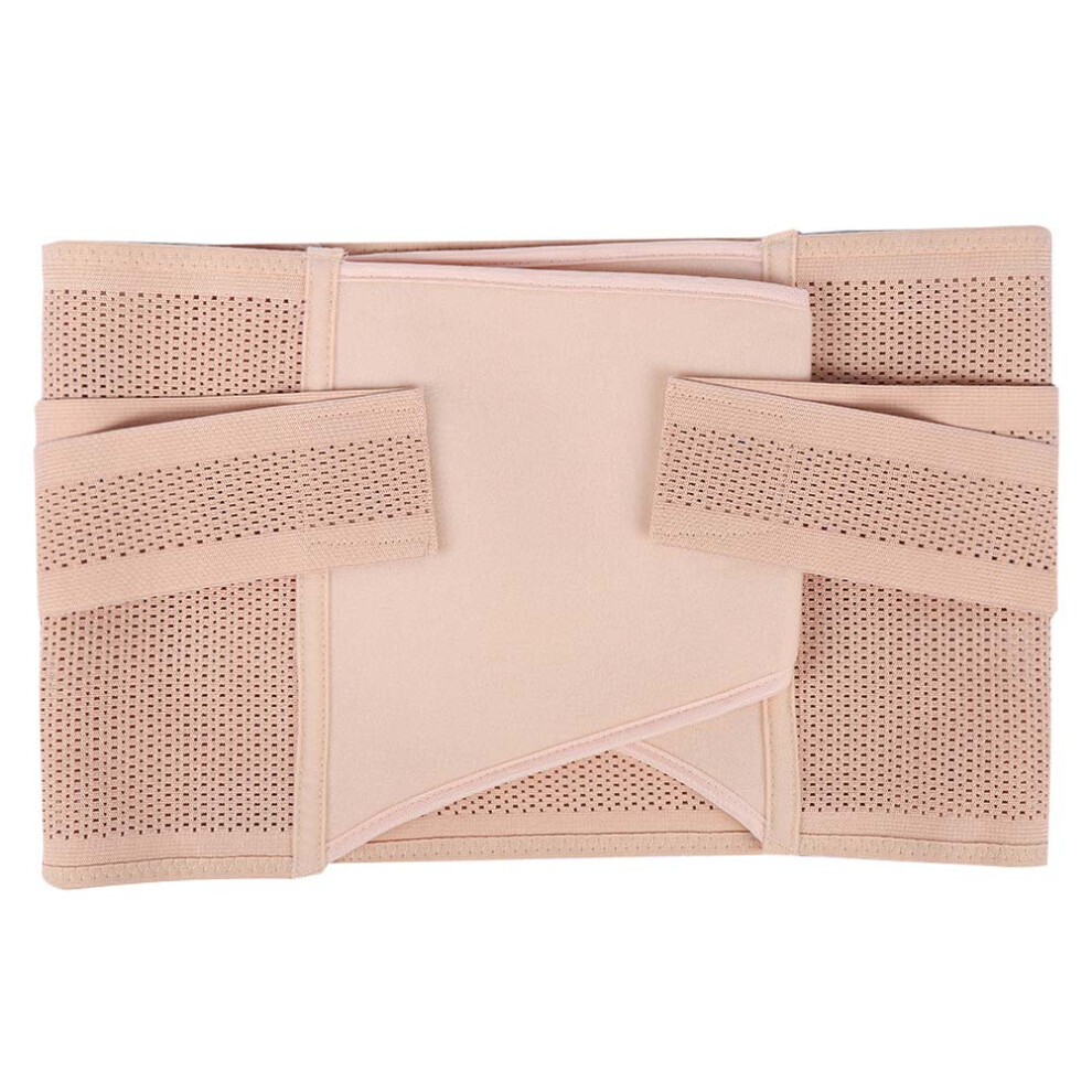 Breathable Comfort Binder, Postpartum Recovery Instant Slimming Effect Shaper, Versatile Sizing Abdominal Compression Belt for Core Muscles Support