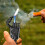 (H) Electroplated Direct Fire Fire Quartz Dial With Visible Window Inflatable Windproof Lighter 6