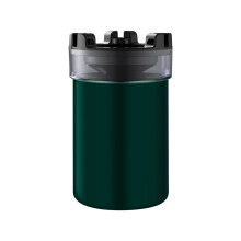 (Green) Portable No Soot Ashtray Car Ashtray, Easy To Clean, Removable Stainless Steel Car Ashtray, Suitable For Most Car Cup Holders