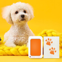 (Orange) Children's Printing Mud Babyprinting Table Layer Is Not Dirty Hand Printing Mud