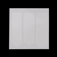 Greamáin Ealaíne Ingne Leid Fhrancach Éasca le hÚsáid, Féinghreamaitheach le haghaidh Maisiúcháin DIY Uirlisí Stencil, Patrúin Ghalánta