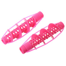 Perfekt present till kvinnor, tjejer, bekväma värmelösa stylingverktyg för natten, skonsam styling, återanvändbara spiralrullar (4-pack) för