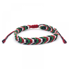 Adjustable Bracelet for Cultural Expression, Handmade Palestinian Wristband Featuring Premium Quality Materials and Versatile Elegance, Celebrating