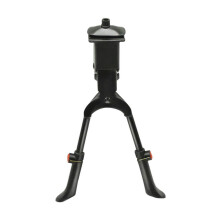 Bike Kickstand Support System, Adjustable Bike Kickstand Double Leg Kick Stand for 26-29 Inch Bicycles, Lightweight Center Mount Sturdy and Reliable