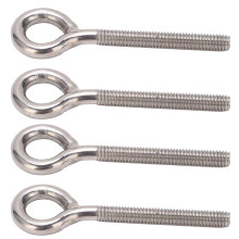 Schwerlast-Edelstahl 10 Stück Augbolzen M6x73 Augschäkel für Heben & Hebezeuge