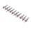 10PCS Adjustable Countersink Drill Bits Set for Wood Plastic Soft Metal 8