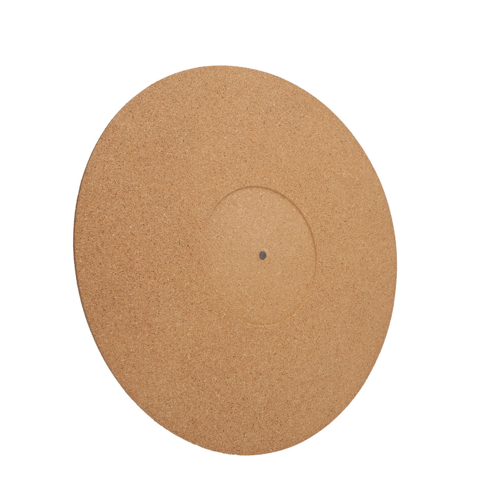 295Mm Soft Cork Record Slipmat For Turntables Nonslip Antistatic 12 Inch 4691378168995