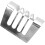 Stainless Steel Toast Rack Rustproof Vintage Bread Holder for Kitchen Breakfast Style 2 4