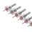 10PCS Adjustable Countersink Drill Bits Set for Wood Plastic Soft Metal 4