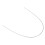 50pcs Nickel Titanium Orthodontic Rectangular Arch Wire 0.018x0.025 Inch 3