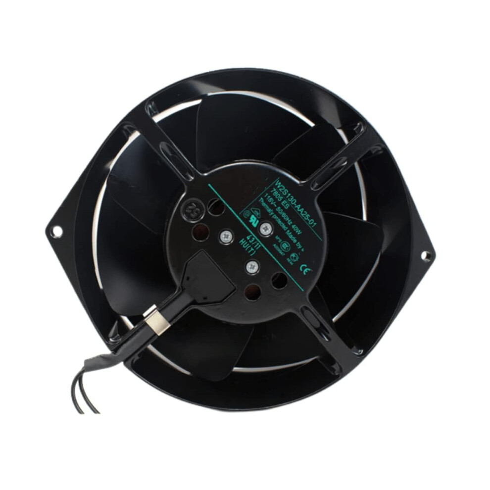 115V W2s130aa2501 150Mm Industrial Axial Cooling Fan 40W Airflow Low Noise Durable 9187378732687