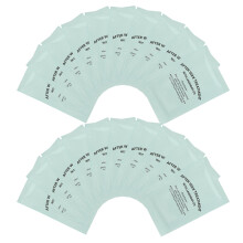 20 wax olieweegjes, reinigingspads, na-wax remover, verminderd roodheid